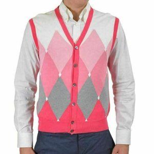 Ballantyne Men's Multi-Color Geometric Print Vest